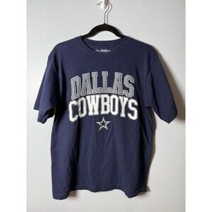 Dallas Cowboys Blue TShirt Size Medium Football NFL Cowboys Official Logo